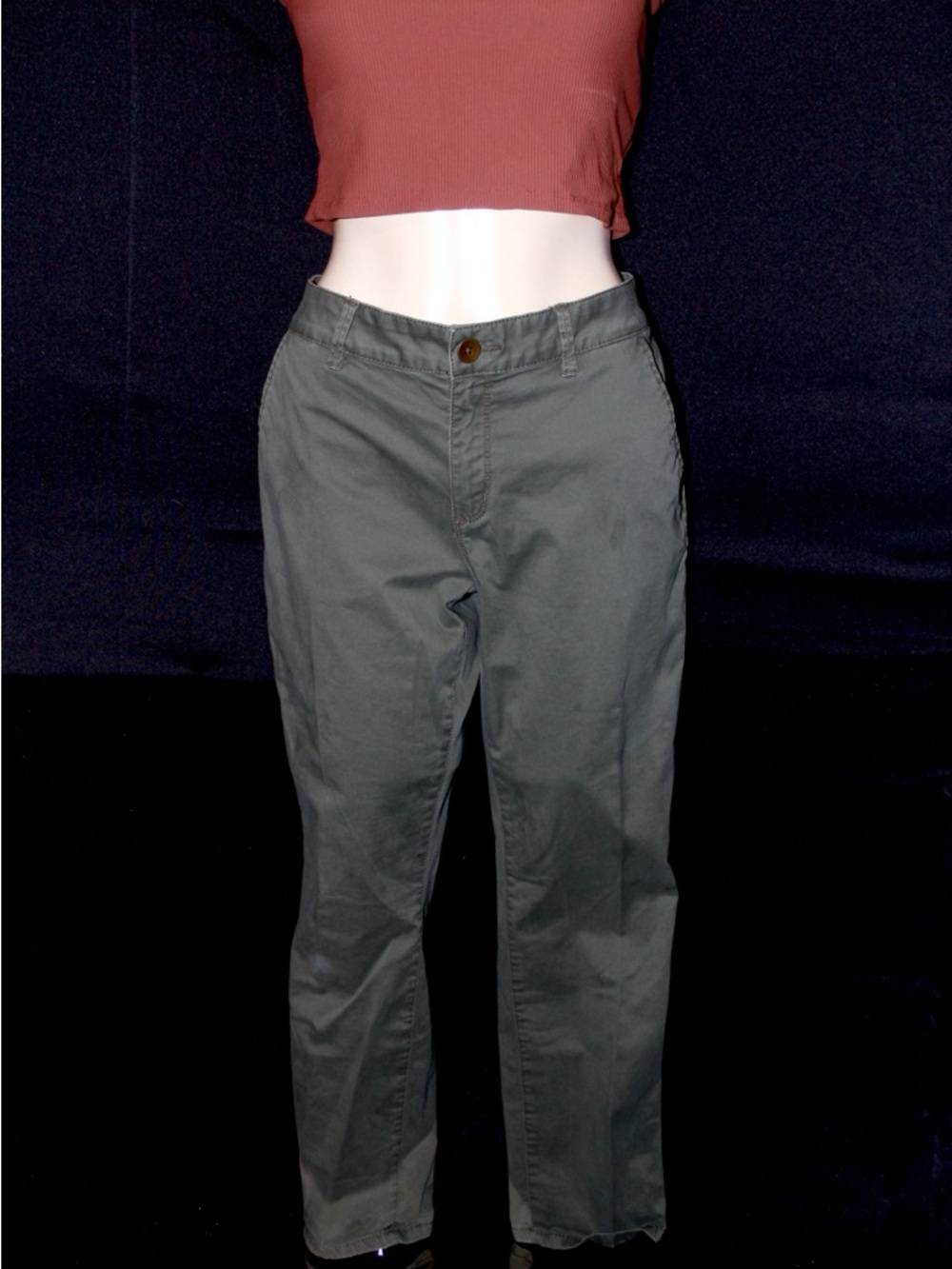 Olive Green Chinos
